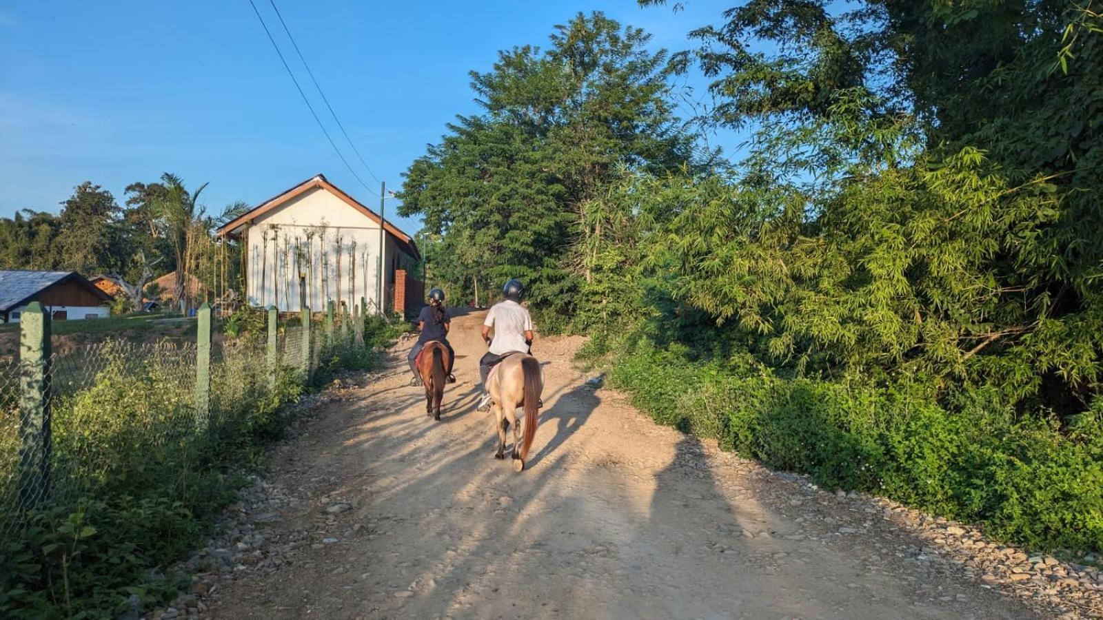 Namkhan Horses Stables Луанґпхабанґ Екстер'єр фото